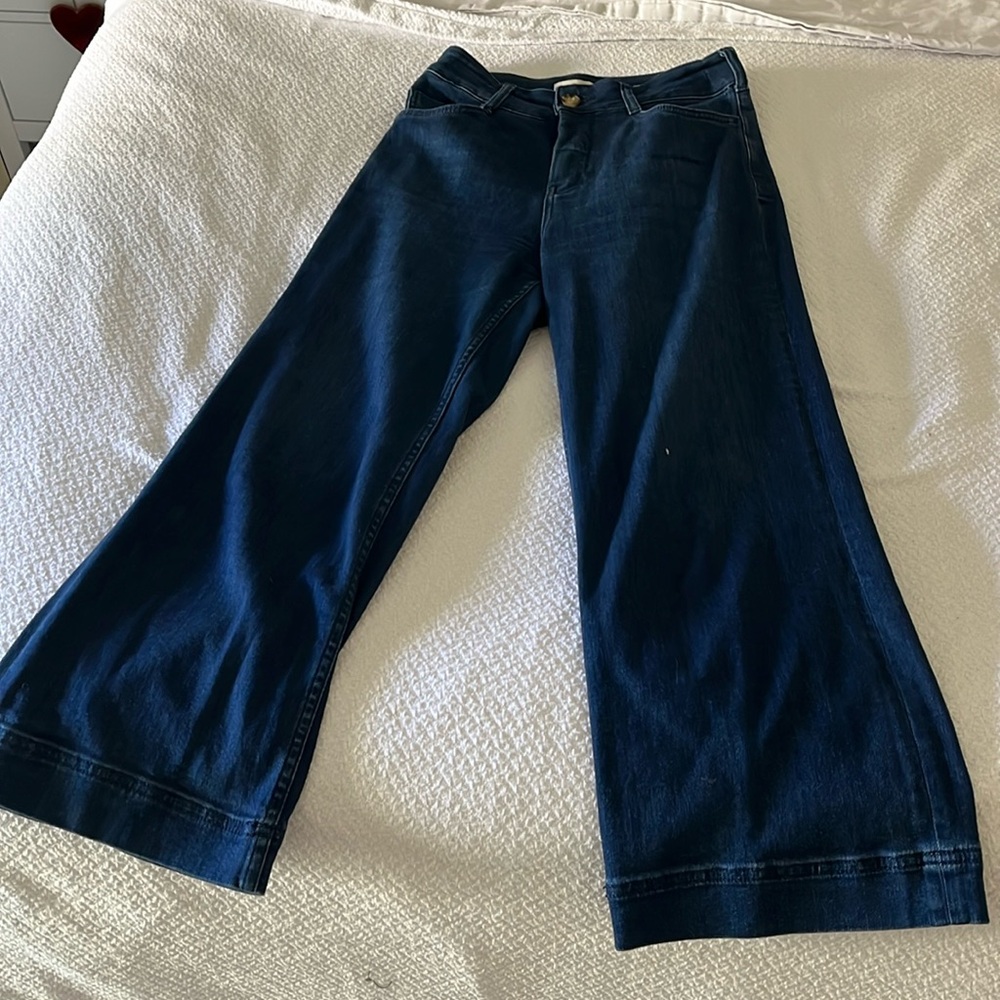 Pilcro Colette wide leg jeans
